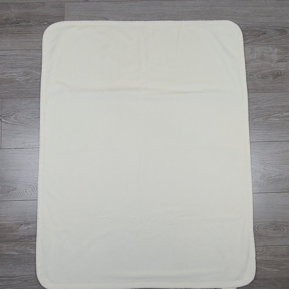 POTTERY Barn Kids Yellow and White Crib and Stroller Baby Blanket - Picture 8 of 10